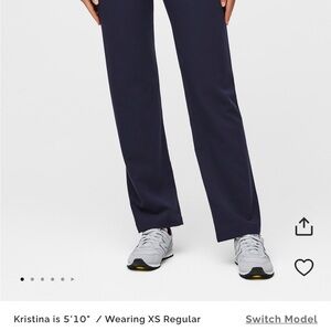 Figs Basic Livingston Women's Navy Pants size L/P